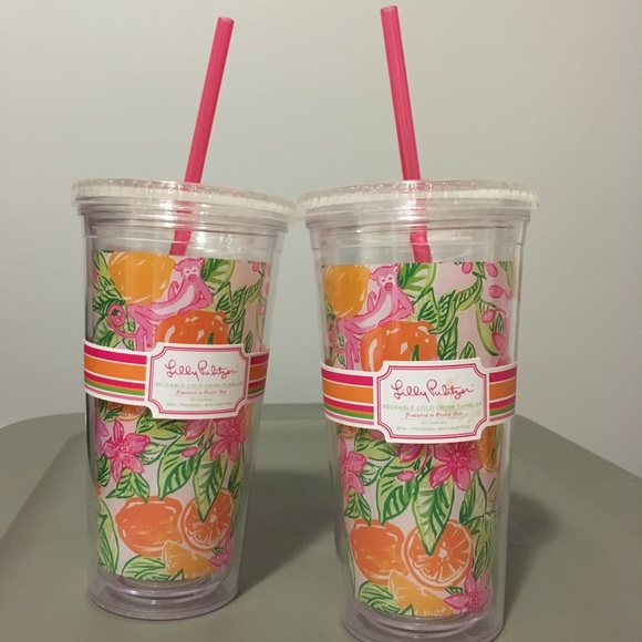 Lilly Pulitzer Other Lilly Pulitzer Reusable Cold Drink Tumbler 2
